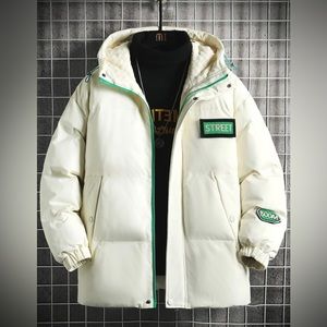 Hooded puffer coat small size (36)